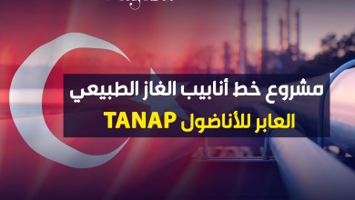 صورة مشروع خط أنابيب الغاز الطبيعي العابر للأناضول TANAP