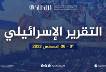 صورة تقرير إسرائيل | 01 – 06 أغسطس 2022